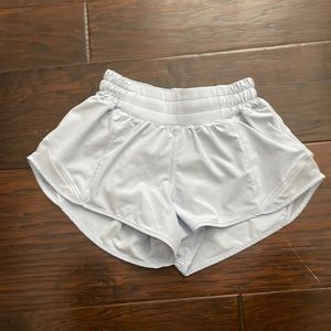 Rare Lululemon linen blue shorts